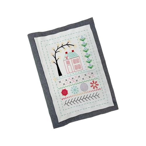 AOOOWER Tragbare Stickbücher, kreatives Nähbuch, Stickerei, Nähzubehör, Kits Verbesserung der Nähfähigkeiten von AOOOWER