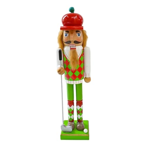 AOOOWER Weihnachtsthema Desktop-Dekorationen, einzigartige Ornament, Tischfigur, Holzskulptur mit aufwendiger Handwerkskunst von AOOOWER