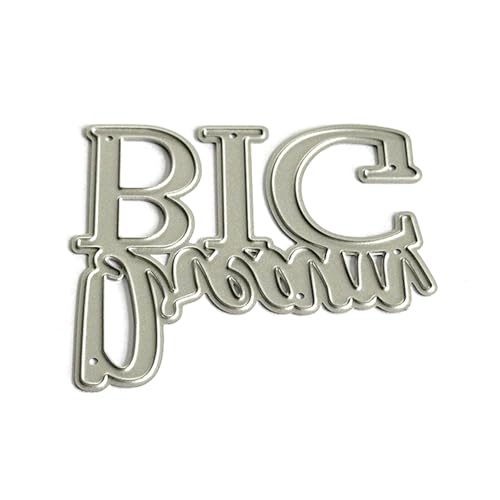 Big Dream Stanzformen für Fotoalben, Kartenherstellung, Dekorationen, Prägeschablonen, Karbonstahl, gestanzt Big Dream Stanzformen für Fotoalben, Kartenherstellung, Dekorationen, Prägeschablonen, Karbonstahl, gestanzt von AOOOWER