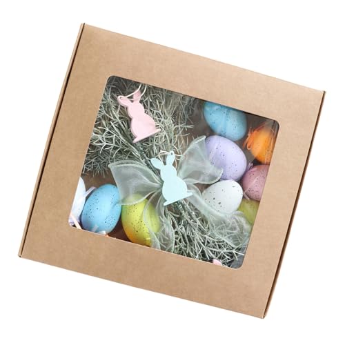 Bunte Oster-Party, einzigartige Osterdekoration, Bastelzubehör für Kinder, Kunst- und Party-Dekorationen von AOOOWER