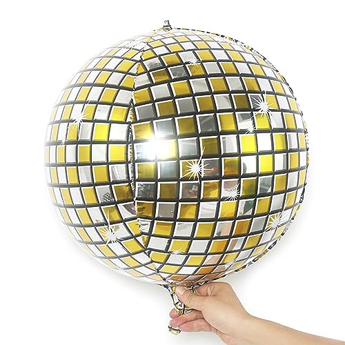 Einfach zu bedienender Tanz-Ballon aus Aluminiumfolie, perfekt für Party-Organizer, KTV-Betreiber und Geburtstagsfeier, Dekoration, Tanz-Mottoparty von AOOOWER
