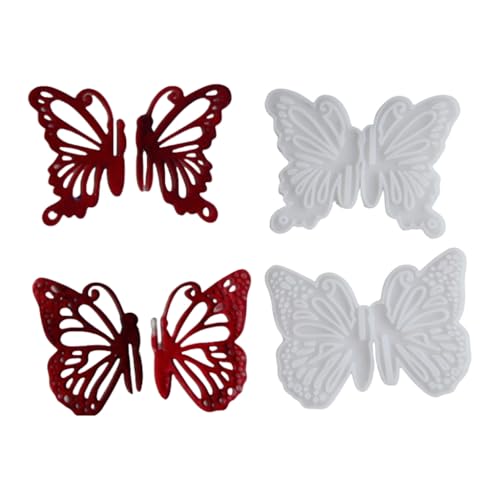 Einfach zu verwendende Silikonform, praktische Epoxidharz-Form, Schmetterlings-Themen-Zubehör, Form, Schmuck, Charm-Zubehör Einfach zu verwendende Silikonform, praktische Epoxidharz-Form, Schmetterlings-Themen-Zubehör, Form, Schmuck, Charm-Zubehör von AOOOWER