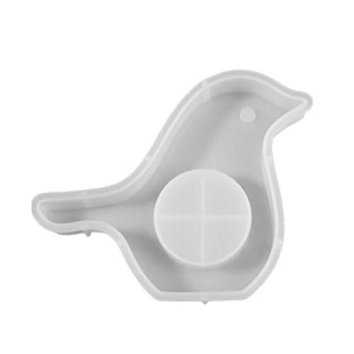 Einzigartiges Design, Vogelhaus-Uhr, stabiles Silikonform-Set, Bastelbedarf, tragbar zum Personalisieren von Heimdekoration Einzigartiges Design, Vogelhaus-Uhr, stabiles Silikonform-Set, Bastelbedarf, tragbar zum Personalisieren von Heimdekoration von AOOOWER