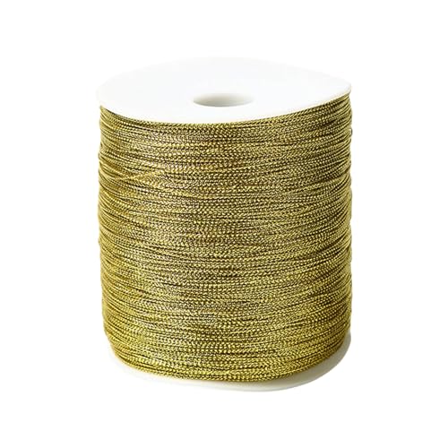 Elastische Schnur, metallische Stretchschnur, geflochtene Perlenschnur, Flechtseil für Bastelarbeiten Elastische Schnur, metallische Stretchschnur, geflochtene Perlenschnur, Flechtseil für Bastelarbeiten von AOOOWER