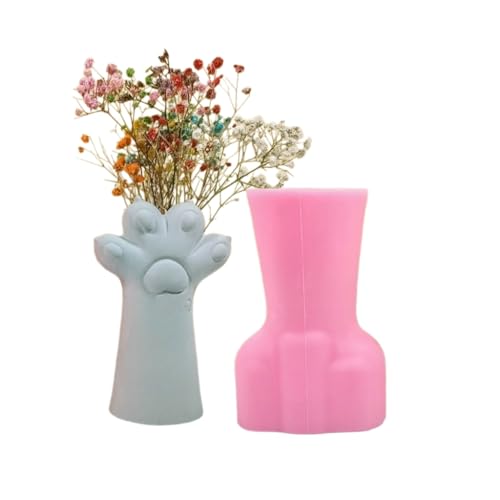 Epoxidharz-Formen aus Silikon, Blumentopfform, Katzenfußform, Silikonvase, Betonform, geeignet für Betonvasen Epoxidharz-Formen aus Silikon, Blumentopfform, Katzenfußform, Silikonvase, Betonform, geeignet für Betonvasen von AOOOWER