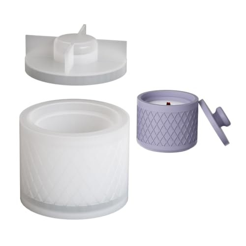 Flexible runde Silikonform für Epoxidharz und Kunstprojekte von AOOOWER
