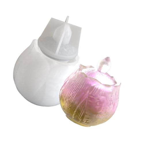 Große Silikon-Aufbewahrungsdose, Blumenvase, Epoxidharz-Formen für Schmuckbehälter und Heimdekoration Große Silikon-Aufbewahrungsdose, Blumenvase, Epoxidharz-Formen für Schmuckbehälter und Heimdekoration von AOOOWER
