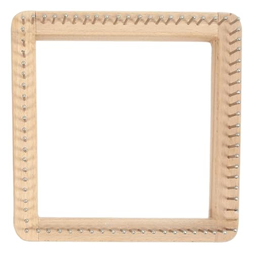 Häkel-Blockierbrett, quadratisches Holzstrickbrett, Holzblockierbrett, quadratisches Blockierbrett zum Stricken von AOOOWER