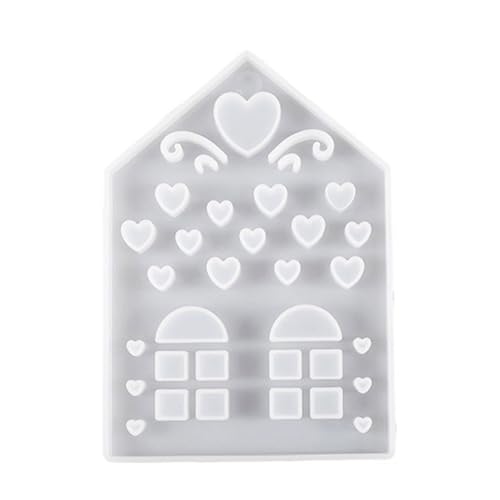 House Molds Love House Silikon-Gipsformen, Epoxidharz-Formen für Kerzenständer-Dekorationen House Molds Love House Silikon-Gipsformen, Epoxidharz-Formen für Kerzenständer-Dekorationen von AOOOWER