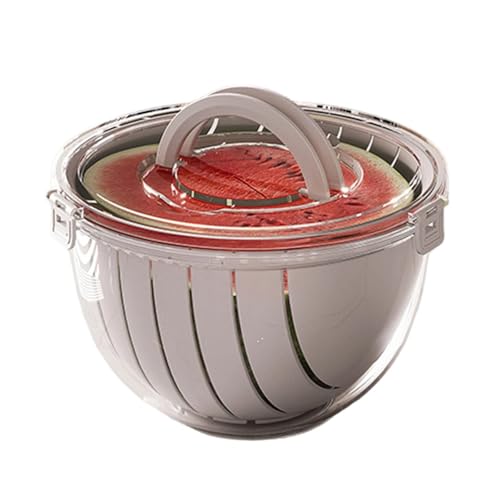 Mehrzweck-Wassermelonenschneider, Korb, Obst-Gemüsesieb für Küche, Outdoor-Veranstaltungen von AOOOWER
