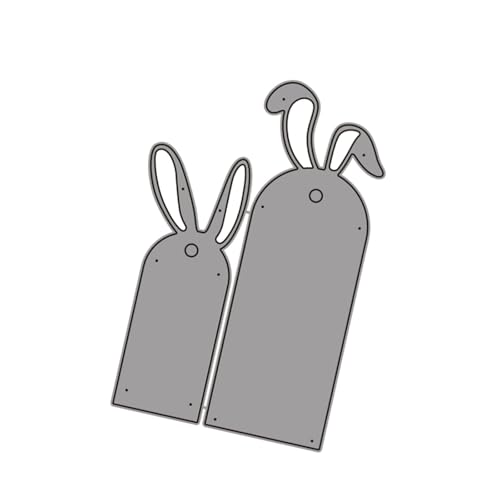 Metall-Stanzformen mit Osterhasen-Etiketten, Karbonstahl, Schablonen für Kartenherstellung, Scrapbooking, Dekorationen Metall-Stanzformen mit Osterhasen-Etiketten, Karbonstahl, Schablonen für Kartenherstellung, Scrapbooking, Dekorationen von AOOOWER