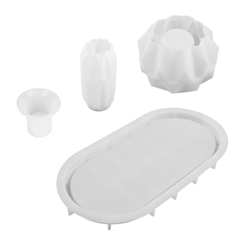Multifunktionale geometrische Vase- und Kerzenhalter Aufbewahrungsglasform Schmuck Schmuck Tool Epoxidharz Kerzenstick machen Formen Multifunktionale geometrische Vase- und Kerzenhalter Aufbewahrungsglasform Schmuck Schmuck Tool Epoxidharz Kerzenstick machen Formen von AOOOWER