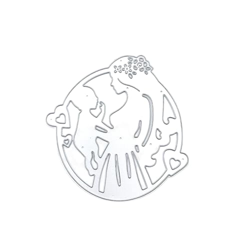 Muttertags-Stanzschablonen, Vatertags-Metall-Stanzformen für Kartenherstellung, Album, Papier, Briefdekorationen Muttertags-Stanzschablonen, Vatertags-Metall-Stanzformen für Kartenherstellung, Album, Papier, Briefdekorationen von AOOOWER
