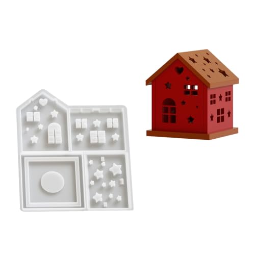 Nachtlichtständer-Formen, Hausform, Bastelformen, Epoxidharz, Ornament-Formen Nachtlichtständer-Formen, Hausform, Bastelformen, Epoxidharz, Ornament-Formen von AOOOWER