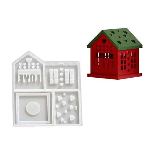 Nachtlichtständer-Formen, Hausform, Bastelformen, Epoxidharz, Ornament-Formen Nachtlichtständer-Formen, Hausform, Bastelformen, Epoxidharz, Ornament-Formen von AOOOWER