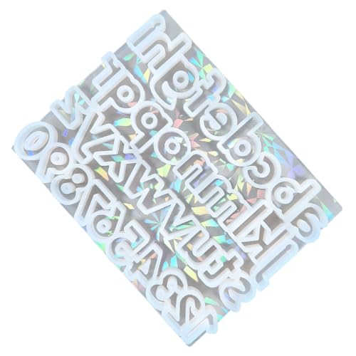 Praktische kreative Holographics Letter -Nummer formen Accessoire für Epoxidharz, funkelnde Schmuck, die Handwerksbedarf machen Praktische kreative Holographics Letter -Nummer formen Accessoire für Epoxidharz, funkelnde Schmuck, die Handwerksbedarf machen von AOOOWER