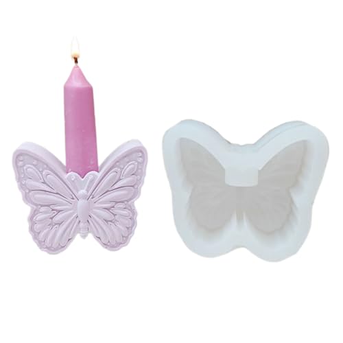 Schmetterlings-Halter, Silikonformen, Bastelbedarf, Tier-Kerzenständer-Formen, Gießformen für Tischdekorationen von AOOOWER