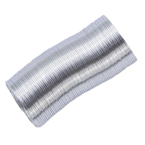 Schmuckdraht, 50 Schlaufen, Memory-Stahldraht, Perlendraht für Schmuckherstellung, Verpackung, Halsketten, Kabel, Armband, DIY Handwerk von AOOOWER