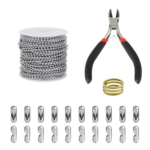 Schmuckherstellung, Bastelzubehör, täglicher Gebrauch, mit Zangenverschlüssen und Biegeringen, Zubehör für Halsketten, Armbänder Schmuckherstellung, Bastelzubehör, täglicher Gebrauch, mit Zangenverschlüssen und Biegeringen, Zubehör für Halsketten, Armbänder von AOOOWER