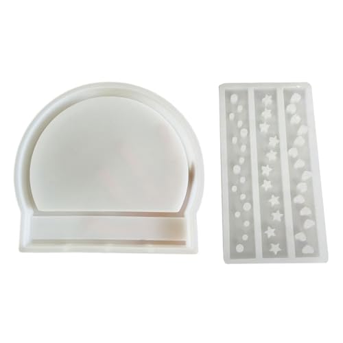 Set mit 2 kreativen Silikonformen für Wandornamente, Silikon-Bastelformen Set mit 2 kreativen Silikonformen für Wandornamente, Silikon-Bastelformen von AOOOWER