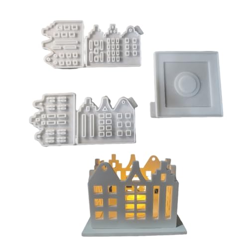 Set mit 3 wiederverwendbaren Silikonformen für künstlerische Kerzenherstellung Set mit 3 wiederverwendbaren Silikonformen für künstlerische Kerzenherstellung von AOOOWER