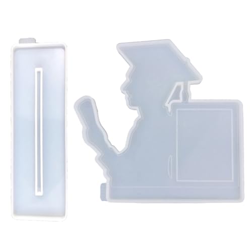 Silikonform-Set für Fotorahmen, Epoxidharz, für Abschlussfeier, Basteln und Geschenke Silikonform-Set für Fotorahmen, Epoxidharz, für Abschlussfeier, Basteln und Geschenke von AOOOWER