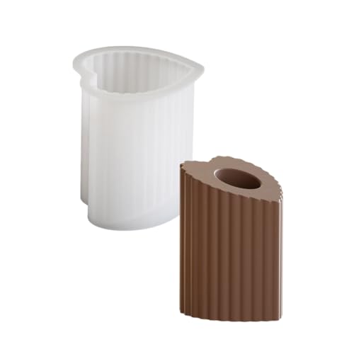 Silikonform-Set zum Basteln von Kerzenhaltern aus Kunstharz, verleiht Ihrer Heimdekoration einen künstlerischen Touch mit Streifen-Designs Silikonform-Set zum Basteln von Kerzenhaltern aus Kunstharz, verleiht Ihrer Heimdekoration einen künstlerischen Touch mit Streifen-Designs von AOOOWER