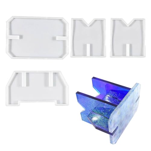 Silikonform zum Selbermachen, rechteckig, Hocker, DIY, Kristall, Epoxidharz, handgefertigt Silikonform zum Selbermachen, rechteckig, Hocker, DIY, Kristall, Epoxidharz, handgefertigt von AOOOWER