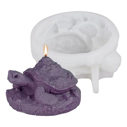 Silikonformen für Schildkrötenstatue, Schildkrötenfiguren, Silikonformen für Epoxidharz, Seife, Zement, Bastelform für Harz und von AOOOWER