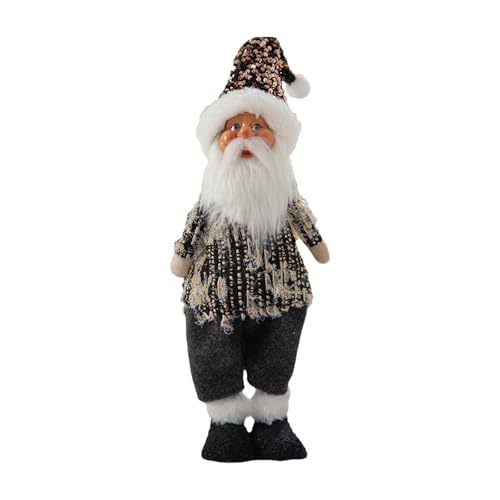 Stehender Weihnachtsmann/Schneemann/Hirschfigur, Weihnachtsfensterdekoration, Feiertagsdekoration, Dekoration für Tisch-Partyzubehör Stehender Weihnachtsmann/Schneemann/Hirschfigur, Weihnachtsfensterdekoration, Feiertagsdekoration, Dekoration für Tisch-Partyzubehör von AOOOWER