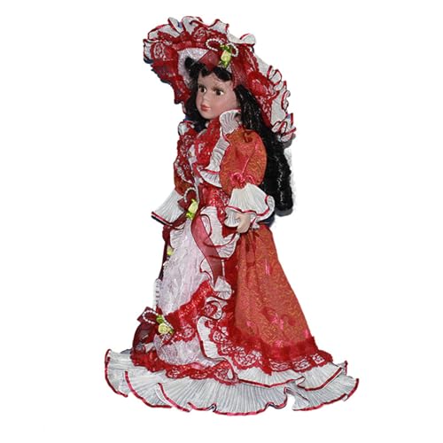 AOSAIXIS Künstlerische Triangel Porzellanpuppen Sammlerspielzeug Golden Bowknot Pailletten Einzigartige Porzellanpuppen Abbildung Miniaturporzellanpuppe AOSAIXIS Künstlerische Triangel Porzellanpuppen Sammlerspielzeug Golden Bowknot Pailletten Einzigartige Porzellanpuppen Abbildung Miniaturporzellanpuppe von AOSAIXIS