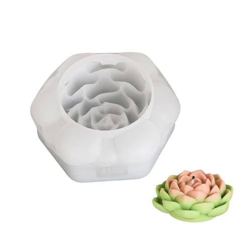 Flexible Silikonform 3D Blütenförmige Kerzenform Duft Aromatherapys Herstellung Form Handgefertigter Desktop Ornament Form Flexible Silikonform 3D Blütenförmige Kerzenform Duft Aromatherapys Herstellung Form Handgefertigter Desktop Ornament Form von AOSAIXIS