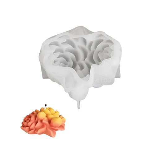Flexible Silikonform 3D Blütenförmige Kerzenform Duft Aromatherapys Herstellung Form Handgefertigter Desktop Ornament Form Flexible Silikonform 3D Blütenförmige Kerzenform Duft Aromatherapys Herstellung Form Handgefertigter Desktop Ornament Form von AOSAIXIS