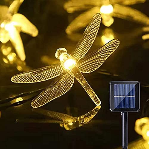 AOTOVOBOBO Dragonfly Solar Lichterketten Outdoor 23 Ft 50 LED Wasserdichte Lichterkette mit 8 Beleuchtungsmodi für Garten Hof Rasen Terrasse Gras Hochzeit Weihnachtsdekoration Warmweiß AOTOVOBOBO Dragonfly Solar Lichterketten Outdoor 23 Ft 50 LED Wasserdichte Lichterkette mit 8 Beleuchtungsmodi für Garten Hof Rasen Terrasse Gras Hochzeit Weihnachtsdekoration Warmweiß von AOTOVOBOBO