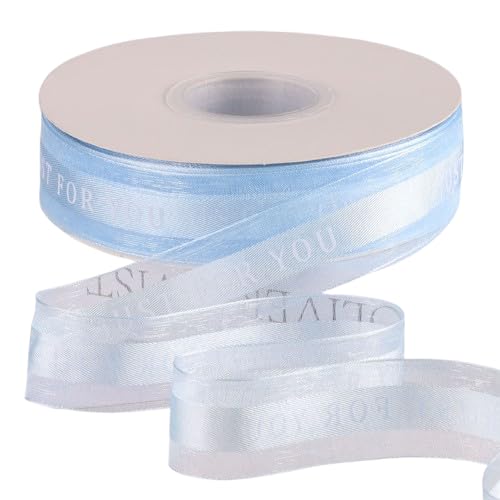 2,5 cm Polyester Seiden band, Englischer Buchstabe Satin Border Mesh Farbiges Band, Geburtstags torte Geschenke Blume Diy Verpackungs dekor 2,5 cm Polyester Seiden band, Englischer Buchstabe Satin Border Mesh Farbiges Band, Geburtstags torte Geschenke Blume Diy Verpackungs dekor von AOYEAH