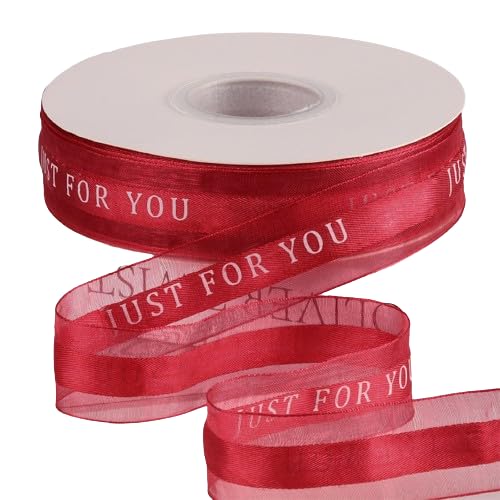 2,5 cm Polyester Seiden band, Englischer Buchstabe Satin Border Mesh Farbiges Band, Geburtstags torte Geschenke Blume Diy Verpackungs dekor 2,5 cm Polyester Seiden band, Englischer Buchstabe Satin Border Mesh Farbiges Band, Geburtstags torte Geschenke Blume Diy Verpackungs dekor von AOYEAH