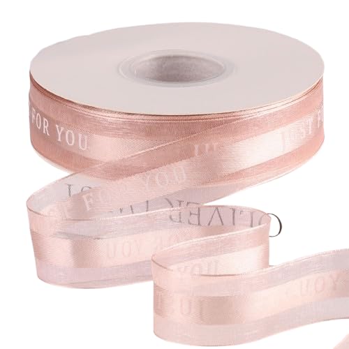 2,5 cm Polyester Seiden band, Englischer Buchstabe Satin Border Mesh Farbiges Band, Geburtstags torte Geschenke Blume Diy Verpackungs dekor 2,5 cm Polyester Seiden band, Englischer Buchstabe Satin Border Mesh Farbiges Band, Geburtstags torte Geschenke Blume Diy Verpackungs dekor von AOYEAH