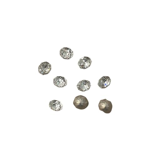 5 Stück klare Nagel Strass steine, 3D Kristall Herz rechteckige Nagel Charms, Frauen DIY Nagel Design Dekorationen 5 Stück klare Nagel Strass steine, 3D Kristall Herz rechteckige Nagel Charms, Frauen DIY Nagel Design Dekorationen von AOYEAH