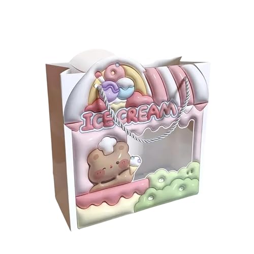 AOYEAH Niedliche Cartoon Bär Geschenk Tasche Kindertag Handtasche Niedliche kreative Geburtstags Kuchen Shop Dessert Tasche AOYEAH Niedliche Cartoon Bär Geschenk Tasche Kindertag Handtasche Niedliche kreative Geburtstags Kuchen Shop Dessert Tasche von AOYEAH