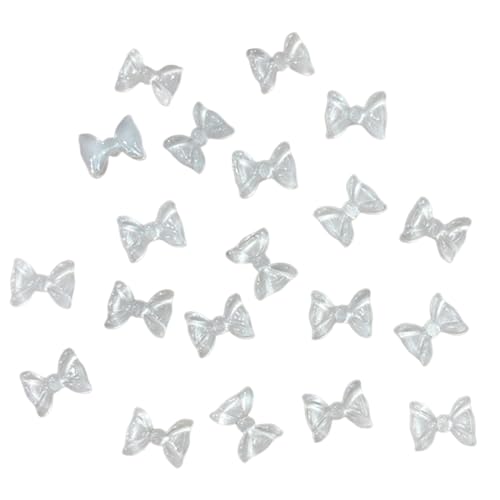 50 x Schleifen-Anhänger aus Kunstharz, Kunst-Dekorationen, 3D-Schleifen-Nägel, Kunst-Anhänger, Schmuckzubehör für Acrylnägel 50 x Schleifen-Anhänger aus Kunstharz, Kunst-Dekorationen, 3D-Schleifen-Nägel, Kunst-Anhänger, Schmuckzubehör für Acrylnägel von AOYUDJ