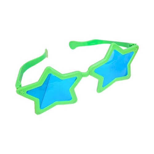 Auffällige Hochzeitsbrille für Erwachsene, Karneval, Nachtclub, Fotografieren, Weihnachten, Party, Sternrahmen, Sternform, Bulk-Form, Damen von AOYUDJ