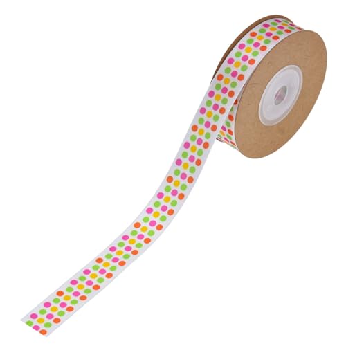 Dekoratives Geschenkband mit Frühlingsmotiven, buntes Band zur Kartenherstellung, elegantes Kleidungszubehör von AOYUDJ