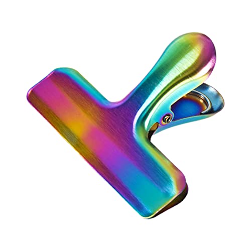 Edelstahl-Büroklemme, 77 mm lang, groß, für Lebensmittelbeutel, Zeichenbrett, Fotodatei, Quittung Edelstahl-Büroklemme, 77 mm lang, groß, für Lebensmittelbeutel, Zeichenbrett, Fotodatei, Quittung von AOYUDJ