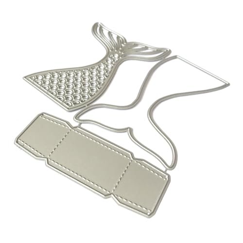 Fishtail Metall-Stanzformen für Scrapbooking, Album, Papierkarte, Bastel-Dekoration von AOYUDJ