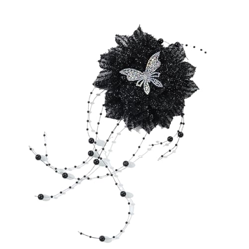 Handgefertigte Blumen-Applikationen, Basteln, Kostüm, Stirnband, Brosche, Hut, Dekoration, übergroße Blumenaufnäher, Nähzubehör Handgefertigte Blumen-Applikationen, Basteln, Kostüm, Stirnband, Brosche, Hut, Dekoration, übergroße Blumenaufnäher, Nähzubehör von AOYUDJ