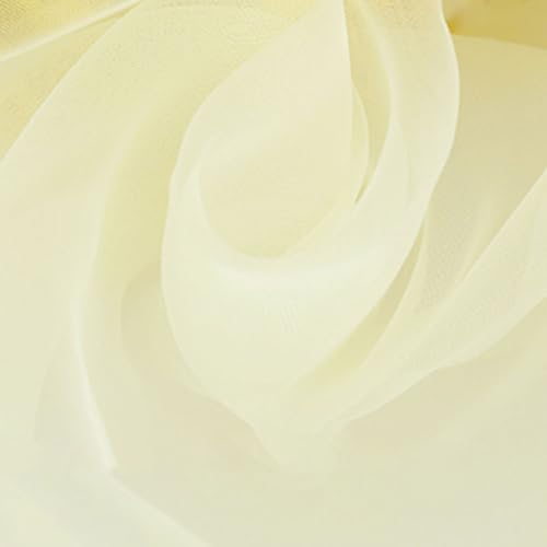 Organza-Stoff, 35 g, durchscheinender Organza-Stoff für Handwerk, Brautkleid, Schleifen, Schleifen, Verpackung, Hochzeitsdekoration, 90 m Organza-Stoff, 35 g, durchscheinender Organza-Stoff für Handwerk, Brautkleid, Schleifen, Schleifen, Verpackung, Hochzeitsdekoration, 90 m von AOYUDJ