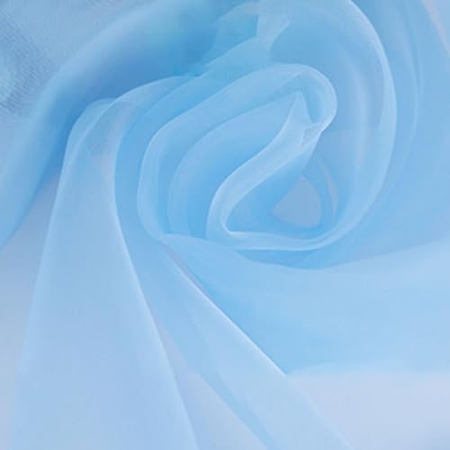Organza-Stoff, 35 g, durchscheinender Organza-Stoff für Handwerk, Brautkleid, Schleifen, Schleifen, Verpackung, Hochzeitsdekoration, 90 m von AOYUDJ