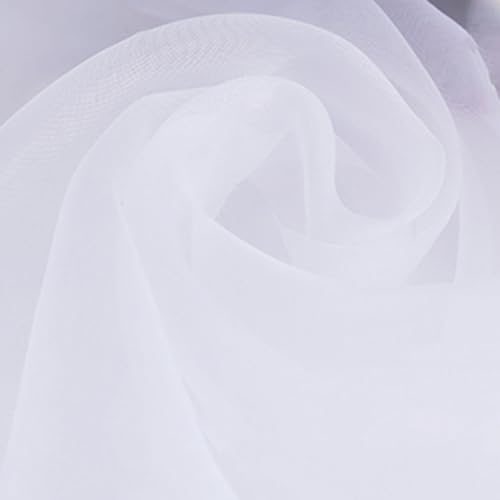 Organza-Stoff, 35 g, durchscheinender Organza-Stoff für Handwerk, Brautkleid, Schleifen, Schleifen, Verpackung, Hochzeitsdekoration, 90 m Organza-Stoff, 35 g, durchscheinender Organza-Stoff für Handwerk, Brautkleid, Schleifen, Schleifen, Verpackung, Hochzeitsdekoration, 90 m von AOYUDJ