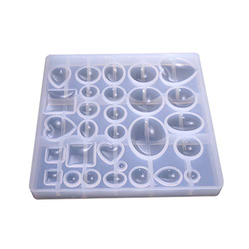 Silikonform für Modeschmuck, Epoxidharz, Anhänger, verschiedene Formen, leicht zu lösen, nein Silikonform für Modeschmuck, Epoxidharz, Anhänger, verschiedene Formen, leicht zu lösen, nein von AOYUDJ
