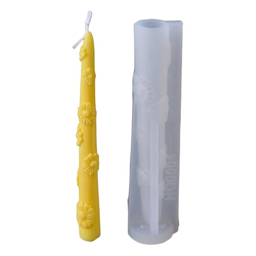 Silikonform mit Blumen-Schleifen, Seife, Ornament, Gussformen, lange Stangenformen, Bastelbedarf von AOYUDJ